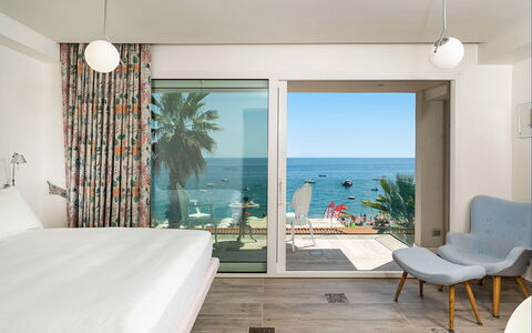 Casa Pink: Furniture, Sea, Resort, Coastal And Oceanic Landforms, Outdoor Furniture, Coast, Ocean, Eco Hotel, Beach, Shade