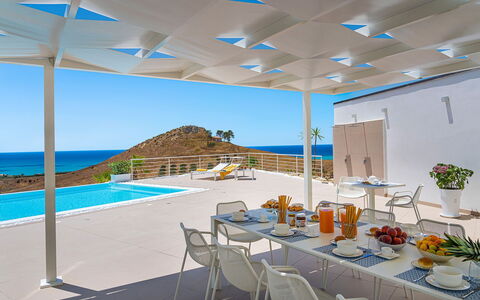 Villa Montallegro: Chair, Swimming Pool, Resort, Eco Hotel, Shade, Villa, Outdoor Furniture, Hotel, Balcony
