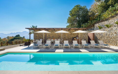 Villa Zafferano: Swimming Pool, Outdoor Furniture, Resort, Eco Hotel, Umbrella, Sunlounger, Chair, Shade, Leisure, Hotel