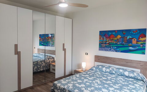 Casa Nadia: Furniture, Bedroom, Interior Design, Bed, Floor, Flooring, Bed Sheet, Textile, Bedding, Room