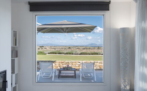 Villa Carovi: Furniture, Chair, Shade, Outdoor Furniture, Coast, Outdoor Table, Kitchen & Dining Room Table, Houseplant, Balcony, Eco Hotel