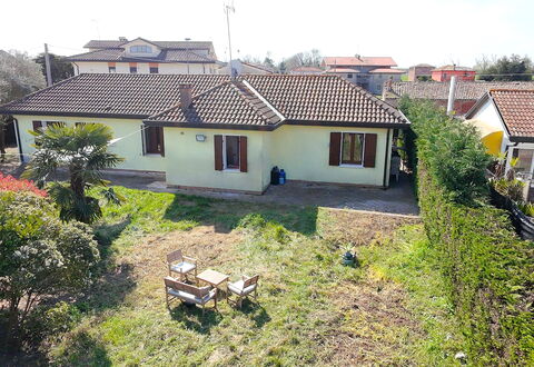 Villa Camerini, Nature, Bikes and Beaches: Building, House, Residential Area, Roof, Home, Cottage, Human Settlement, Suburb, Estate, Driveway