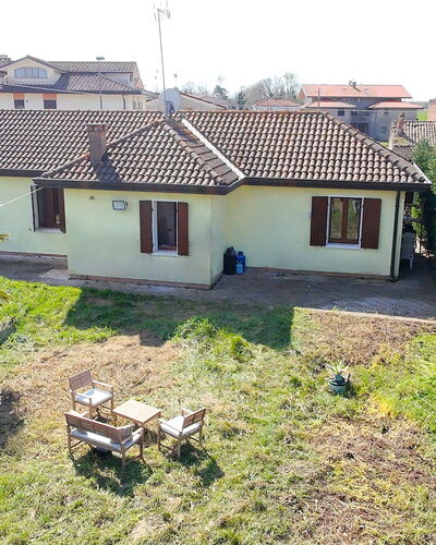 Villa Camerini, Nature, Bikes and Beaches: Building, House, Residential Area, Roof, Home, Cottage, Human Settlement, Suburb, Estate, Driveway