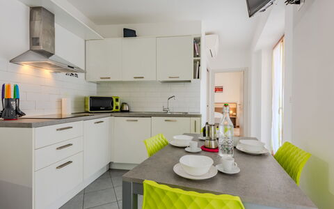 Antica Corte: Interior Design, Kitchen, Flooring, Countertop, Ceiling, Floor, Furniture, Room, Home, Major Appliance