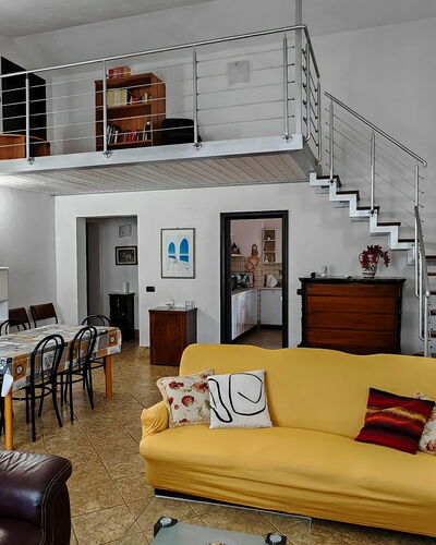 Villa del Monte: Interior Design, Furniture, Flooring, Floor, Room, Ceiling, Apartment, Couch, Lighting, Living Room