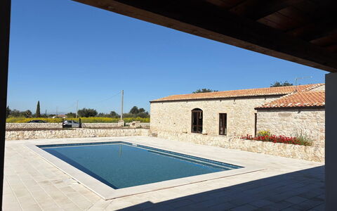 Villa Palmento: Swimming Pool, Composite Material, Estate, Concrete, Tile, Hacienda, Resort, Villa, Water Feature, Flagstone
