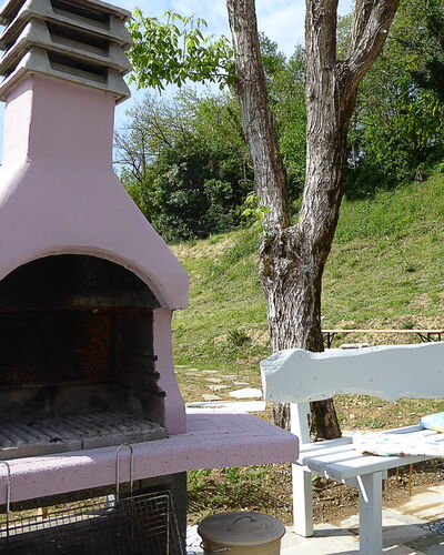 Villa 900 Design & Hills Escape: Masonry Oven, Garden, Outdoor Furniture, Outdoor Structure, Natural Material, Design, Backyard, Flagstone