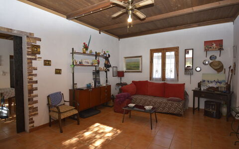 Ranch Salomonello: Furniture, Flooring, Interior Design, Wood, Floor, Table, Ceiling, Chair, Room, Lighting