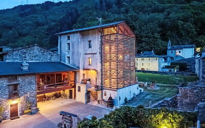 Valtellina 646: Water, Tree, Swimming Pool, Resort, Garden, Eco Hotel, Shade, Landscaping, Tropics