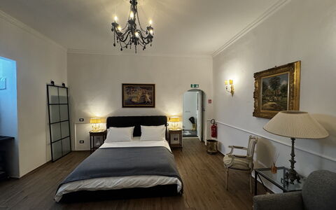 Maison D'Alice: Furniture, Interior Design, Bed, Bedroom, Flooring, Floor, Bed Sheet, Ceiling, Bedding, Room