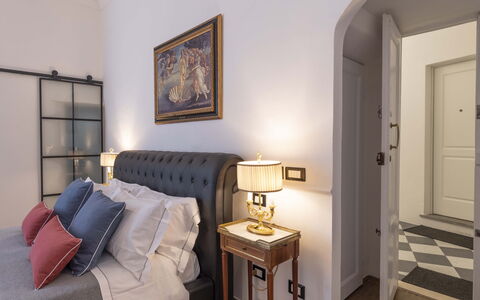 Maison D'Alice: Furniture, Interior Design, Bedroom, Bed, Flooring, Floor, Bed Sheet, Lighting, Bedding, Room