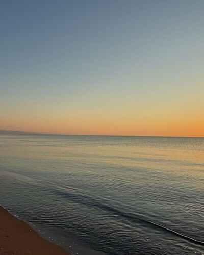 Casa Amare: Sky, Horizon, Water, Water Resources, Body Of Water, Beach, Afterglow, Sunset, Sun, Dusk