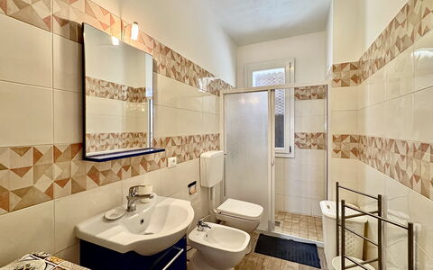 Villa Marzia: Flooring, Floor, Interior Design, Tile, Plumbing Fixture, Bathroom, Ceiling, Plumbing, Ceramic