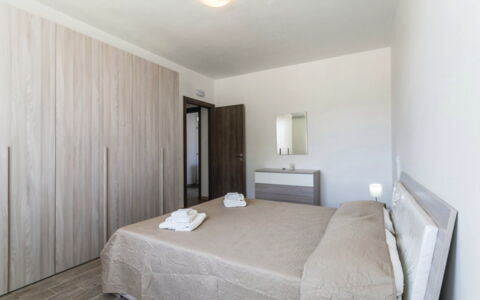 Villa Marzia: Interior Design, Flooring, Wood, Floor, Bed, Bedroom, Furniture, Ceiling, Room, Bed Sheet