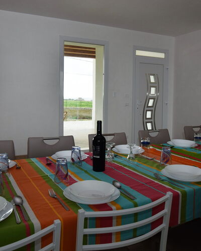 Villa Marzia: Furniture, Table, Chair, Wood, Interior Design, Flooring, Kitchen & Dining Room Table, Dining Room, Lighting, Floor