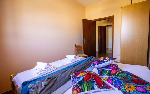 Elena'S House in Otranto: Interior Design, Apartment, Room, Ceiling, Wood Stain, Linens, Hotel, Bedroom, Eco Hotel, Bedding