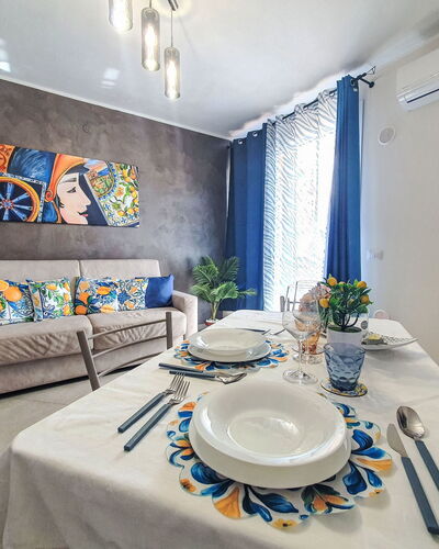 Siciliandò: Furniture, Interior Design, Flooring, Table, Floor, Room, Textile, Lighting, Couch, Ceiling