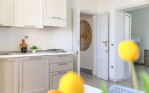 Casale Oleandro Marino: Furniture, Interior Design, Wood, Countertop, Flooring, Cabinetry, Kitchen, Kitchen Appliance, Room, Major Appliance