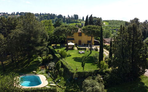 Villa Quintino: Shrub, Garden, Home, Estate, Cottage, Landscaping, Lawn, Hacienda, Swimming Pool, Backyard