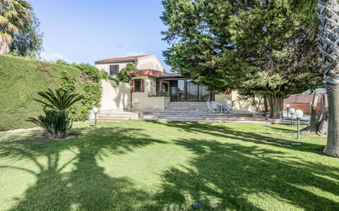 Villa Billona: Residential Area, Garden, Shade, Estate, Hacienda, Lawn, Landscaping, Yard, Backyard