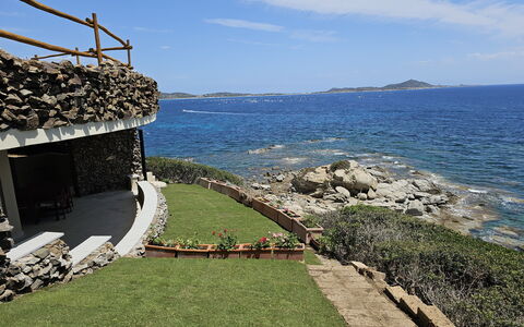 Villa Boi: Blue, Water, Body Of Water, Coast, Coastal And Oceanic Landforms, Sea, Horizon, Landscape, Rock, Ocean