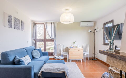 La Terrazza nel Borgo: Furniture, Interior Design, Flooring, Couch, Floor, Wood, Room, Ceiling, Living Room, Apartment