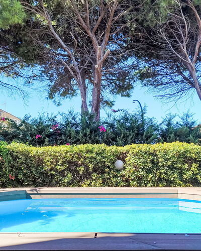 Last Sun Roccella: Blue, Swimming Pool, Shrub, Garden, Shade, Landscaping, Resort, Backyard, Eco Hotel, Yard