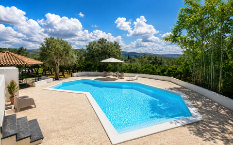 Villa Chiaramonte Gulfi: Blue, Swimming Pool, Composite Material, Resort, Eco Hotel, Design, Flagstone, Villa, Hotel, Outdoor Furniture