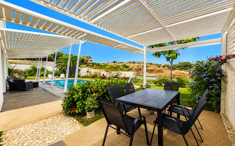 A Casa di Chica: Outdoor Furniture, Furniture, Shade, Resort, Eco Hotel, Composite Material, Swimming Pool, Chair, Outdoor Structure, Patio