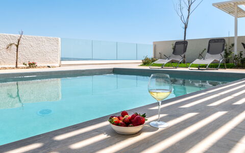 A Casa di Chica: Furniture, Swimming Pool, Resort, Outdoor Furniture, Composite Material, Chair, Shade, Hotel, Eco Hotel, Sunlounger