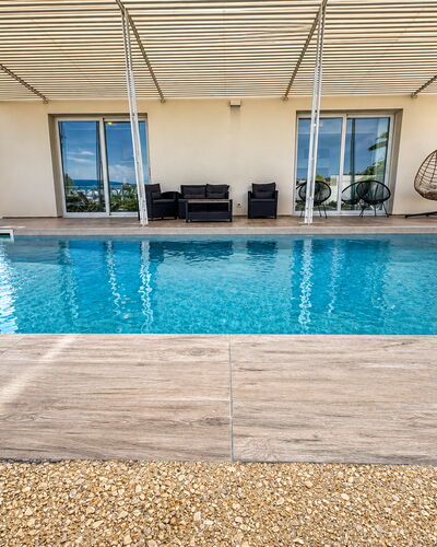 A Casa di Chica: Water, Swimming Pool, Composite Material, Resort, Outdoor Furniture, Shade, Leisure, Water Feature, Chair, Sunlounger