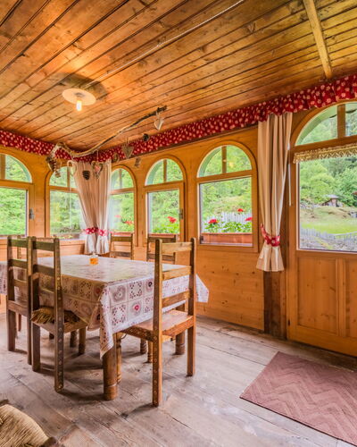 Villa Ragada: Furniture, Interior Design, Flooring, Floor, Wood Flooring, Wood, Chair, Ceiling, Kitchen & Dining Room Table, Table