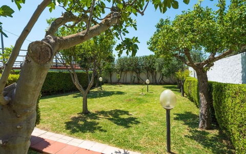 Villa Sole Mare: Garden, Lawn, Shade, Spring, Landscaping, Walkway, Yard, Park, Backyard