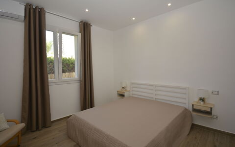 Villa Benvenuti al Sud: Furniture, Interior Design, Bed, Bedroom, Wall, Floor, Flooring, Wood, Bed Sheet, Bedding