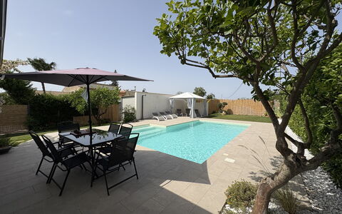 Villa Benvenuti al Sud: Swimming Pool, Resort, Composite Material, Shade, Outdoor Furniture, Flagstone, Garden, Landscaping, Eco Hotel, Concrete
