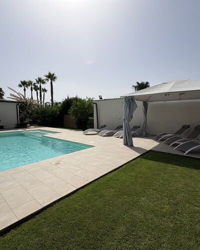 Villa Benvenuti al Sud: Swimming Pool, Shade, Resort, Composite Material, Outdoor Furniture, Landscaping, Estate, Hacienda, Garden, Leisure
