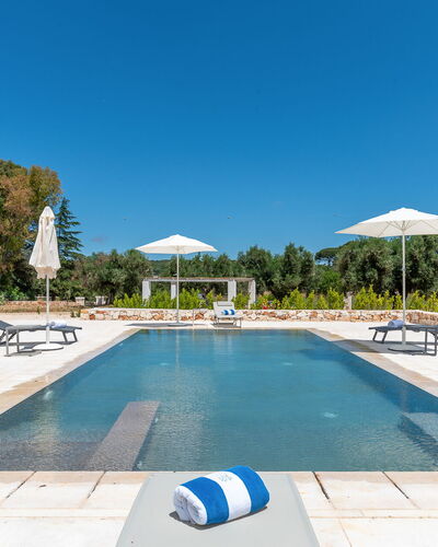 Tenuta Emma: Blue, Swimming Pool, Estate, Landscaping, Reflecting Pool, Resort, Villa, Resort Town