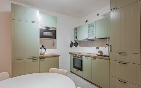 Nala: Kitchen, Kitchen Appliance, Countertop, Cabinetry, Interior Design, Furniture, Major Appliance, Flooring, Wood, Floor