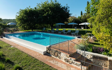 Villa Santa Barbara: Swimming Pool, Blue, Resort, Eco Hotel, Shade, Garden, Water Feature, Hacienda, Estate, Outdoor Furniture