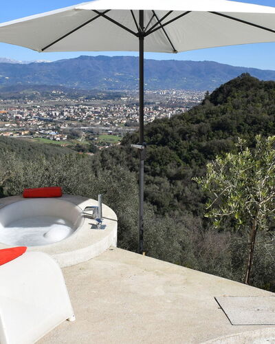 Villetta Farfallina: Furniture, Outdoor Furniture, Chair, Umbrella, Shade, Sunlounger, Swimming Pool, Eco Hotel, Outdoor Table, Armrest