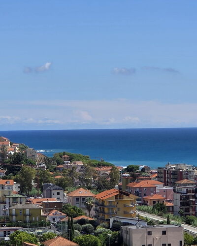 Villa Pineta della Rovere: Daytime, City, Horizon, Residential Area, Sea, Coast, Coastal And Oceanic Landforms, Human Settlement, Ocean, Tourist Attraction