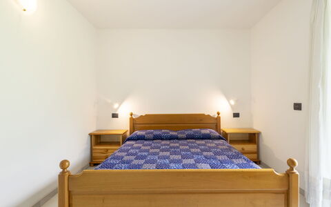 Isola Verde Garden Home: Interior Design, Bed, Flooring, Bedroom, Wood, Floor, Furniture, Room, Ceiling, Bed Sheet