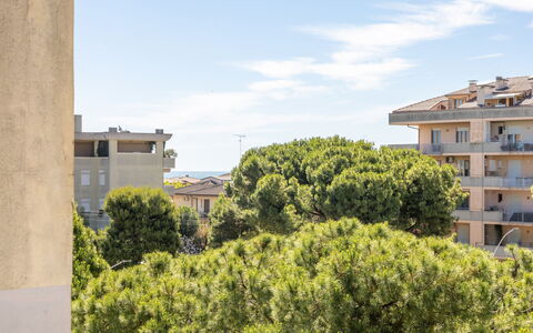 Casabianca: Sky, Daytime, Building, Residential Area, Apartment, Facade, Neighbourhood, Architecture, Shrub, Home