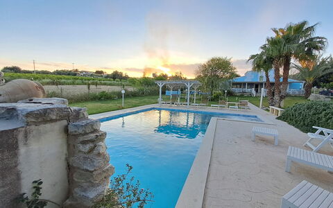 Villa le 2 Emme: Blue, Swimming Pool, Resort, Water Feature, Leisure, Shade, Landscaping, Eco Hotel, Garden, Estate