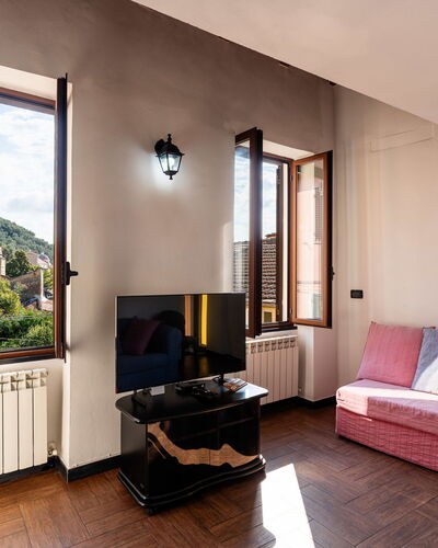 Ca Dell'Andre: Interior Design, Flooring, Room, Floor, Furniture, Home, Apartment, Living Room, Ceiling, Wood Stain