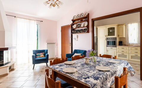 Orto di Silvia: Furniture, Interior Design, Flooring, Wood, Floor, Table, Chair, Room, Dining Room, Kitchen & Dining Room Table