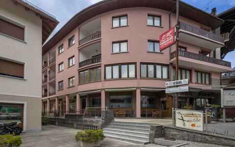 Bormio 37: Apartment, Architecture, Residential Area, Condominium, Composite Material, Urban Design, Balcony, Mixed-Use, Shade