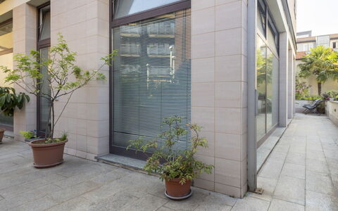 Nolo Garden Loft: Apartment, Architecture, Residential Area, Condominium, Composite Material, Urban Design, Balcony, Mixed-Use, Shade