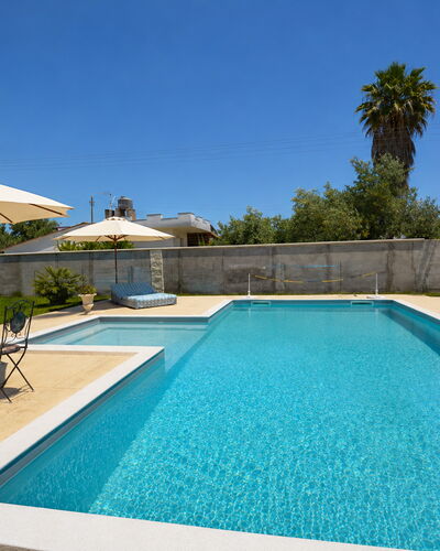 Villa Gloria: Swimming Pool, Blue, Water, Outdoor Furniture, Resort, Sunlounger, Composite Material, Tile, Water Feature, Shade