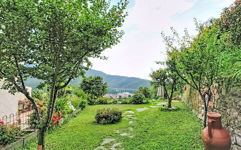 Cà Olivella: Furniture, Kitchen & Dining Room Table, Chair, Floor, Sea, Balcony, Ocean, Resort, Eco Hotel, Dining Room
